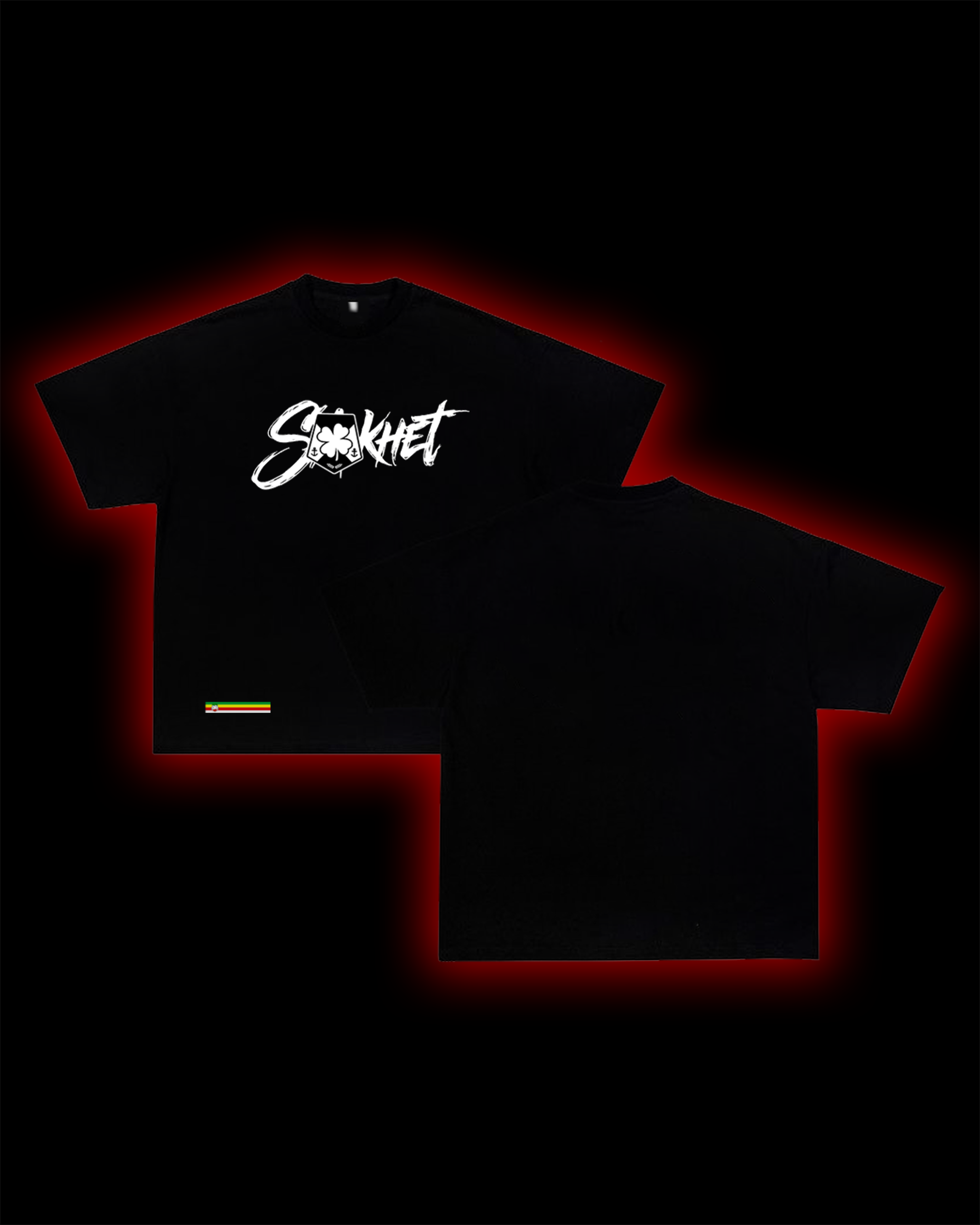 SAKHET Oversized Tee — Silence Drop 001 (240 GSM)