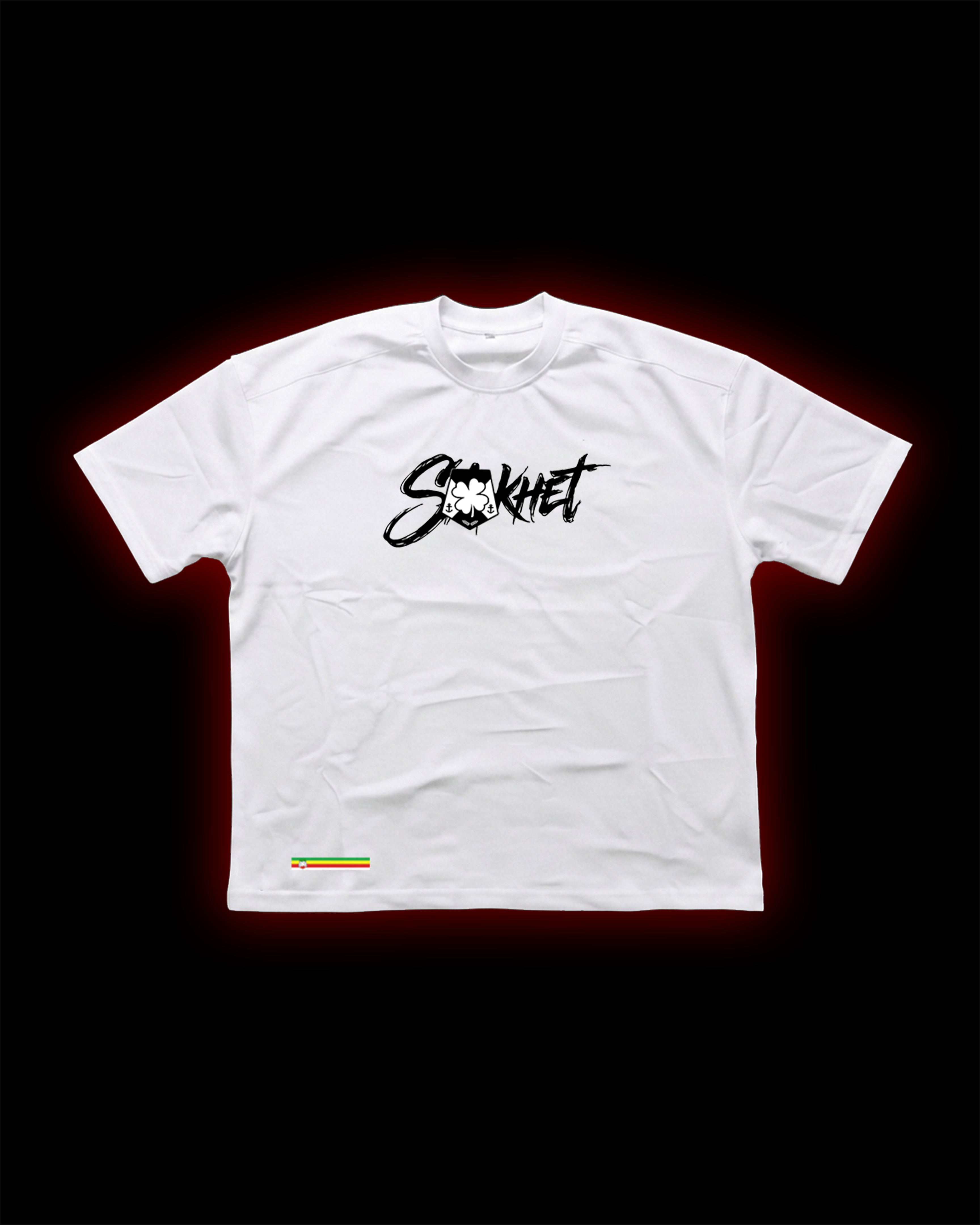 SAKHET Oversized Tee — Silence Drop 001 (240 GSM)
