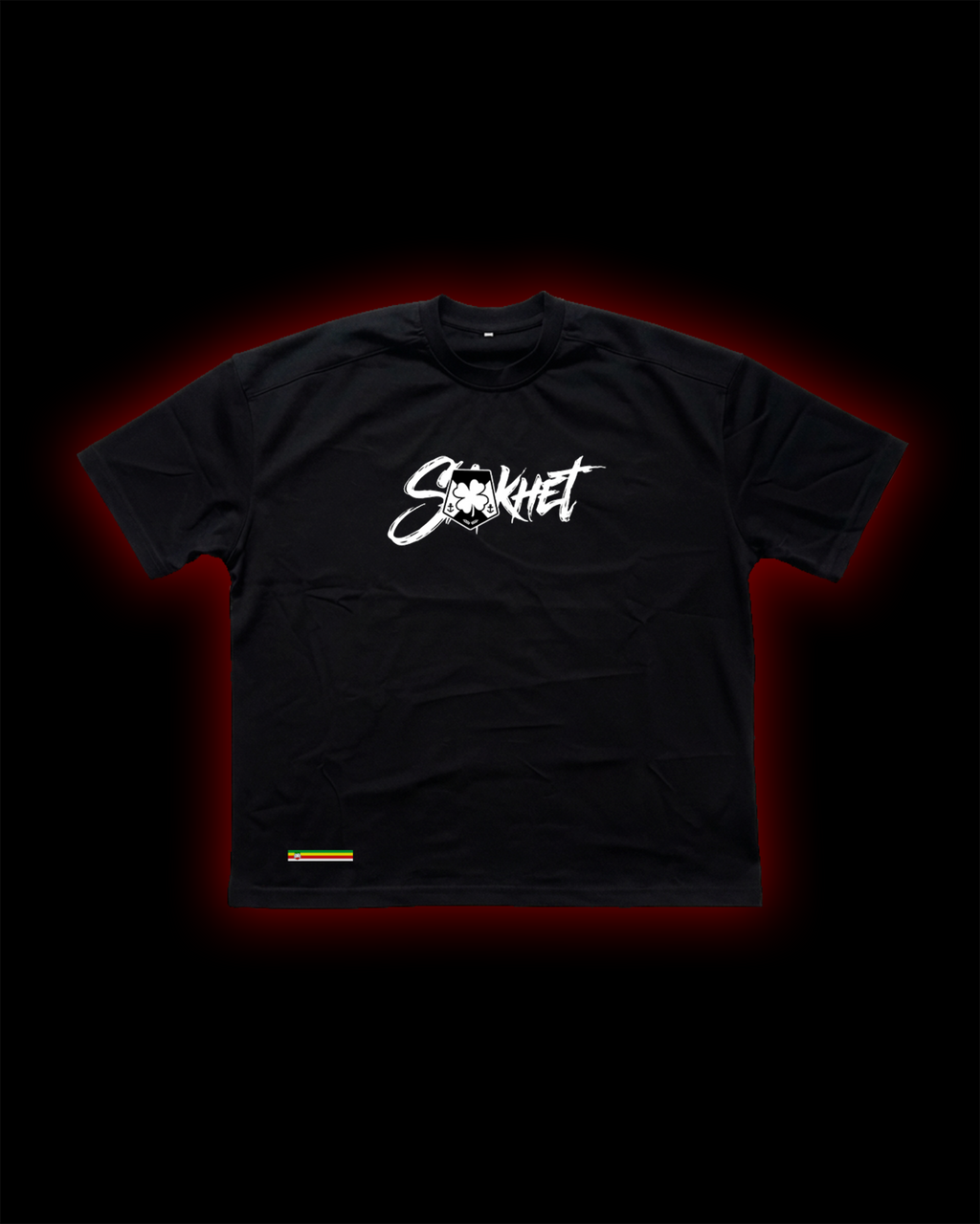 SAKHET Oversized Tee — Silence Drop 001 (240 GSM)