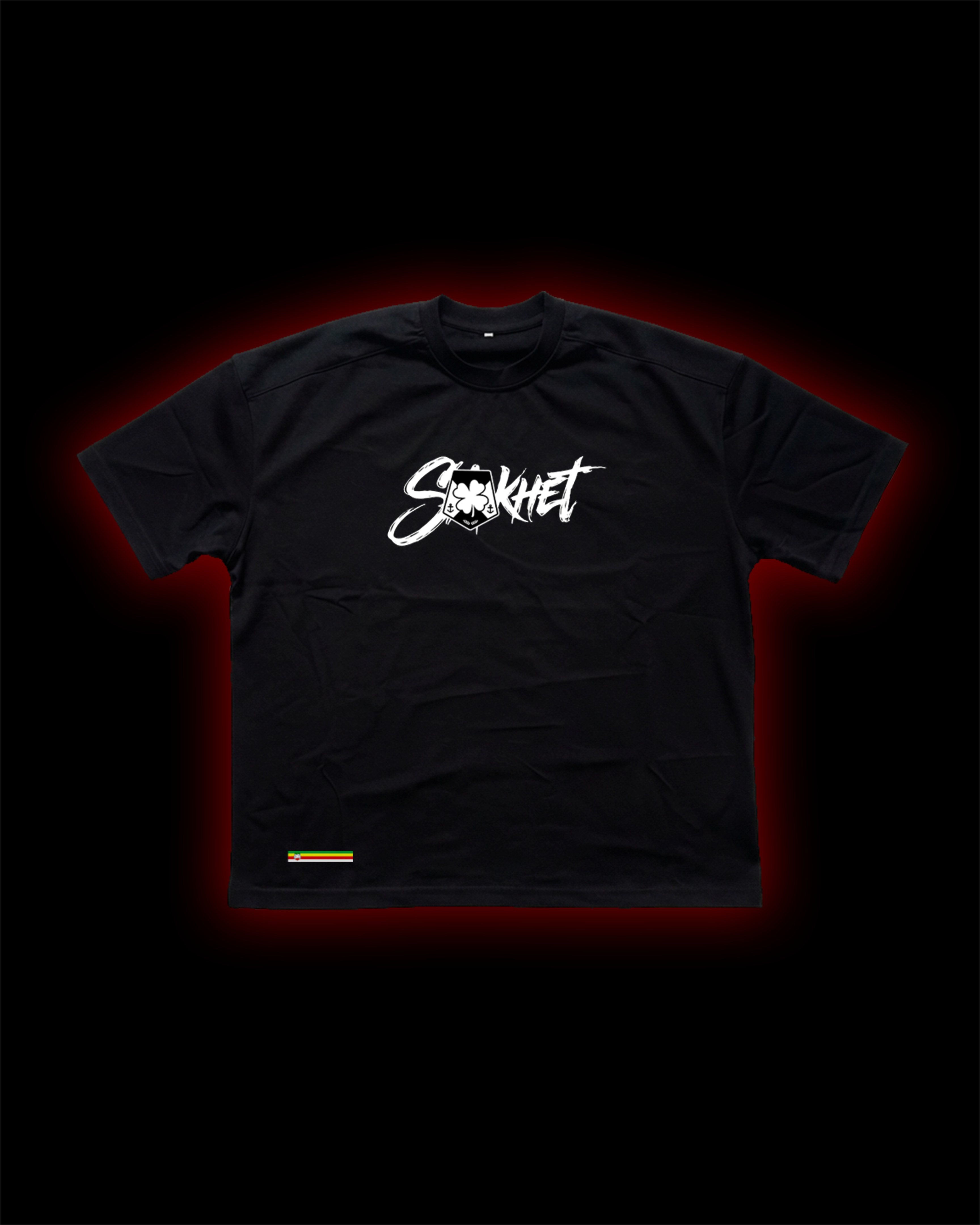 SAKHET Oversized Tee — Silence Drop 001 (240 GSM)