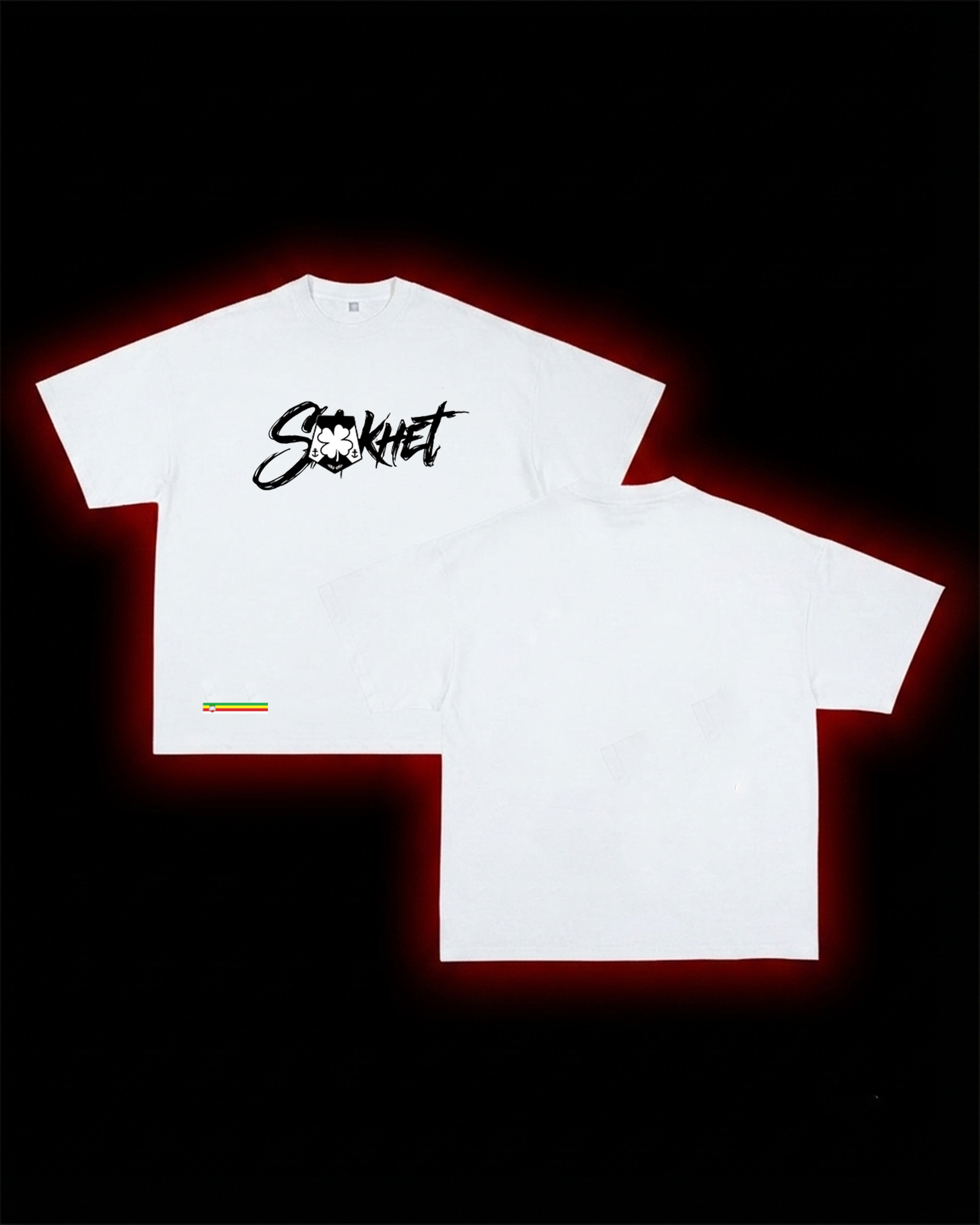 SAKHET Oversized Tee — Silence Drop 001 (240 GSM)